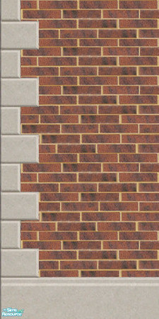 Sims 2 — Simified - antique flame 1 by eradicus — there are 9 walls to make up this set