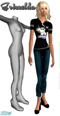 Sims 2 — Skinny Pant Mesh & Recolor by Grizzelda — A new mesh and recolor for adults, young adults, & elders.