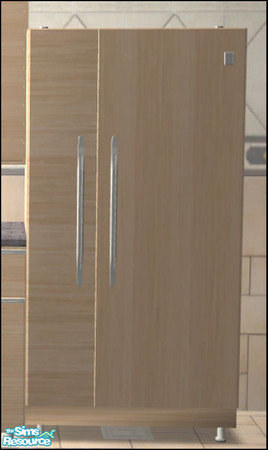 Sims 2 — Clara Light wood - Fridge  by Elize-37sims — Recolor of the Clara Kitchen
