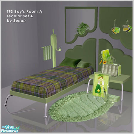 Sims 2 — TFS Boys Room A - Recolor set 4 by Sunair — TFS Boys Room A - Recolor set 4 (nature)