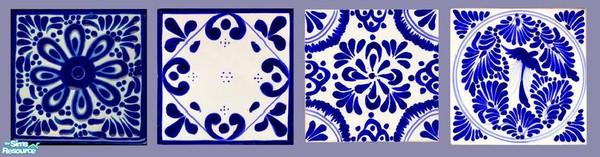 Sims 2 — GlassFloorTileSet by wb_rumor — TSRAA--PS