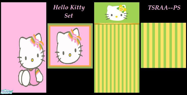 Sims 2 — HelloKittySet by wb_rumor — TSRAA--PS