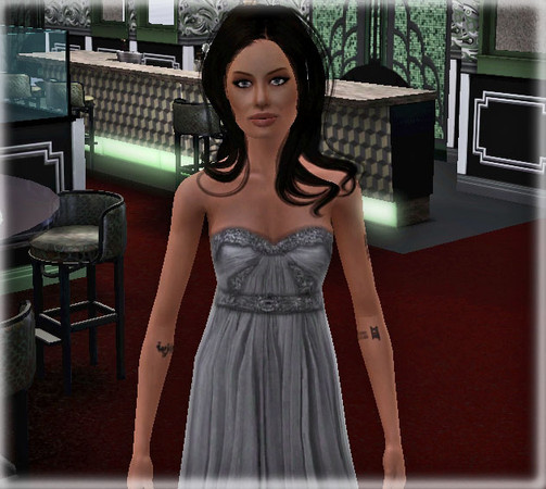Sims 3 — Angelina Jolie  by Irenat — One more version of my favourite actress)) I haven't used any sliders. Skin by Lady