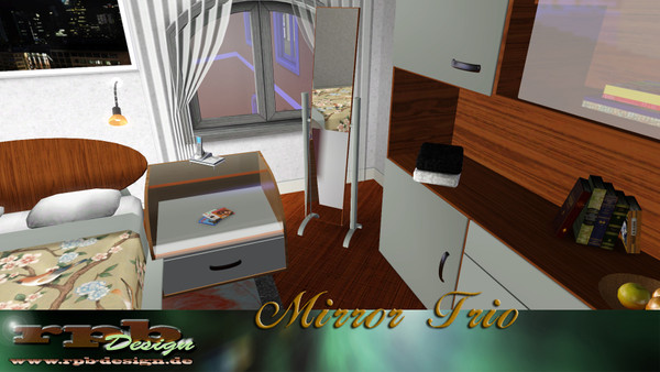 Sims 3 — rpb mirror trio by ruhrpottbobo — rpb mirror trio 