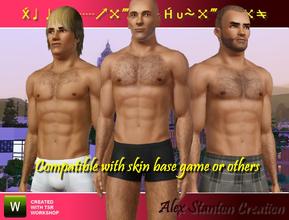 Sims 3 — Accessory -  Hairy Sims by alex_stanton1983 — You have enough of this world where all male sims are beardless ?