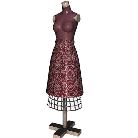 Sims 3 — Shabby Chic Tres Bedroom Garment Dummy by TheNumbersWoman — A bit of shabiness yet sort of Chic. By RicciNumbers