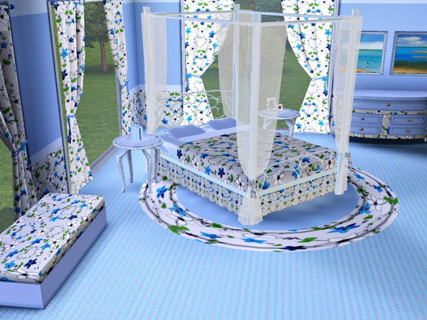 Sims 3 — marcorse_daisy valentine pattern by marcorse — Delicate and pretty, floral heart shapes in this valentine