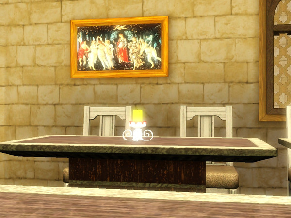 Sims 3 — Tempera_Medieval_painting by STEF000002 — Tempera - Peinture Medievale - Medieval painting