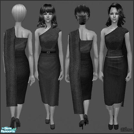 Sims 2 — Posh - MESH by Elena. — 