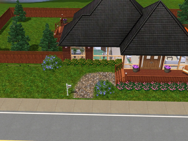 Sims 3 — sunny house by Edyta1991elk — house full of light