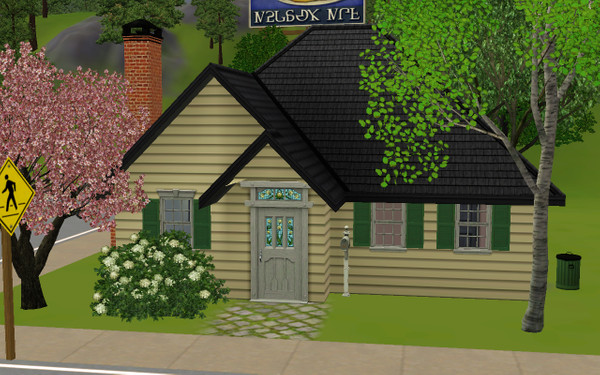 Sims 3 — The Rowley by crdsoccerdude94 — This is part of the Tiny Collection! This lovely home includes 2 bedrooms, 1