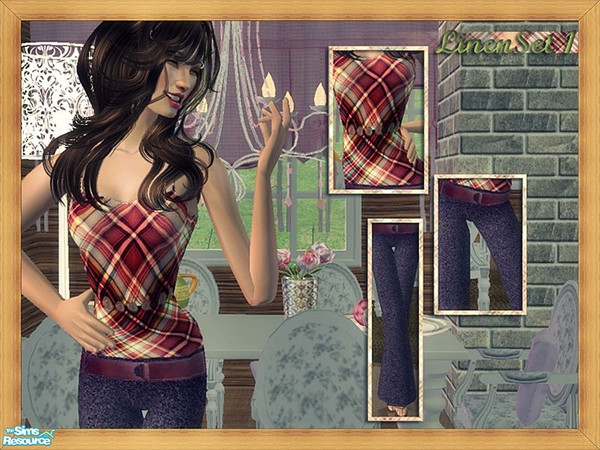 Sims 2 — V# LinenSet - 1 by vidia — 