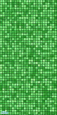 Sims 2 — Mozaic Walls - Mozaic Green by verdeata — MOZAIC GREEN by verdeata