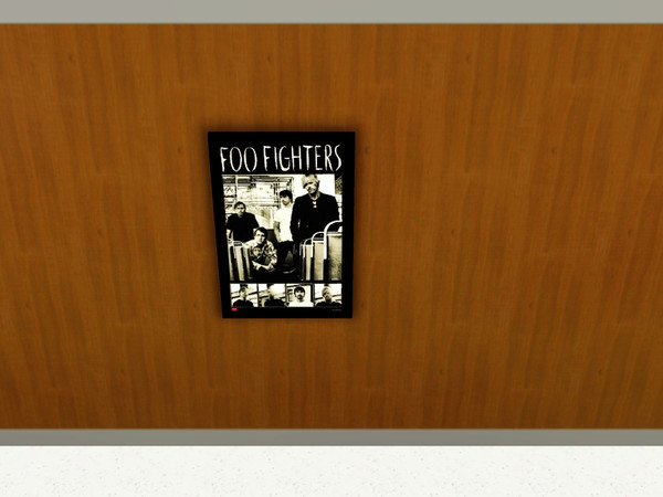 Sims 3 — Foo Fighters by SRpantera11120 — Foo Fighters Poster. **Will take requests!**