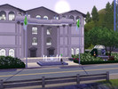 Sims 3 — Museum of Natural History *CC Free* by MarahS2 — Museum and Art Gallery combined. Four-storey old style building