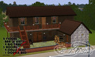 Sims 3 — E. T. O'Sims Inn by Superbia — This in was build by E. T. O'Sims for his 40th birthday. They say that at night