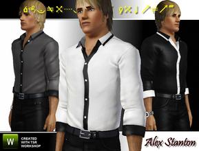 Sims 3 — Shirt Diorcolor by alex_stanton1983 — You like credit note of the class? Wear this shirt and you will have of