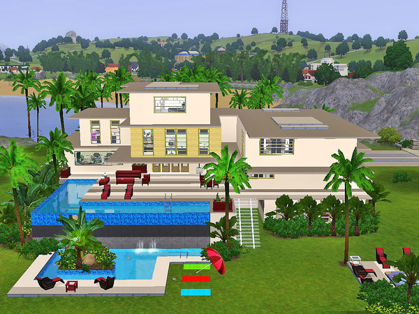 Sims 3 — Ridgeworth by mrsimulator — 10 Ferry Lane, Barnacle Bay. Beautiful from every way you look at it. Lovely