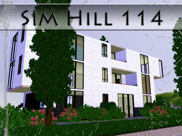 Sims 3 — Sim Hill 114 by barbara93 — Medium-modern house