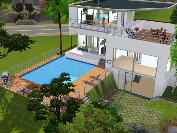 Sims 3 — Chillout Beach (Erweitert) by jackbauer — Ein architekturisches Meisterwerk!!!