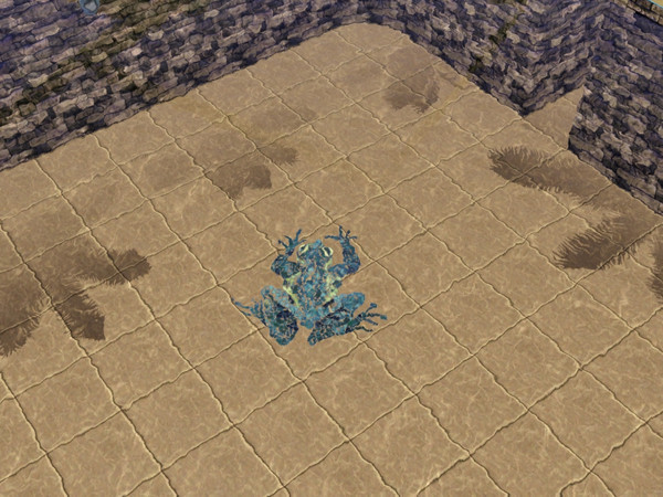 Sims 3 — Frog Pool Mosaic by Deathfaith2 — This is a pool mosaic of a to make your pool more exotic!