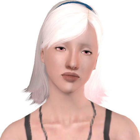 Sims 3 — Bionca by LittleDoll2 — Albino Bionca This id my albino sim and shes my favorite. I think she is so pretty and I