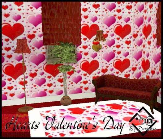 Sims 3 — Hearts Valentine's Day by Devirose — Wonderful fantasy for romantic moments^^