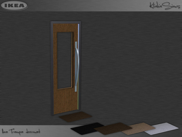 Sims 3 — IKEA Trampa Doormat by kliekie — Simple and small doormat :) Can be found my rugs and misc decor. Price: $10,-