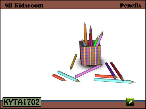Sims 3 — Sil pencils  by Kyta1702 — a lot off collers.