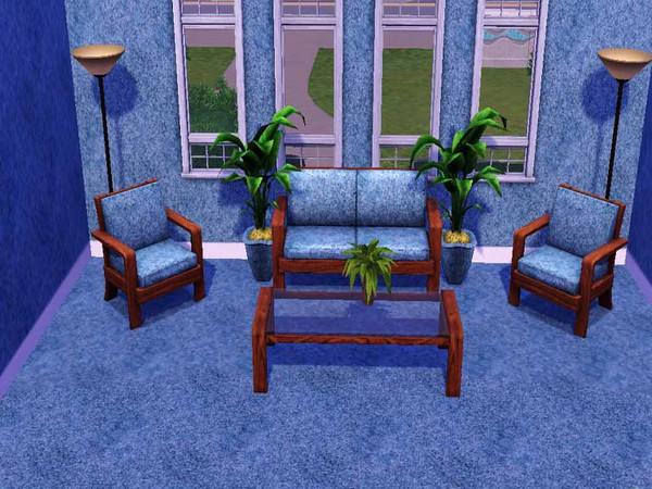 Sims 3 — Ocean Blue Granite by dixie_blue012000 — Marble Pattern