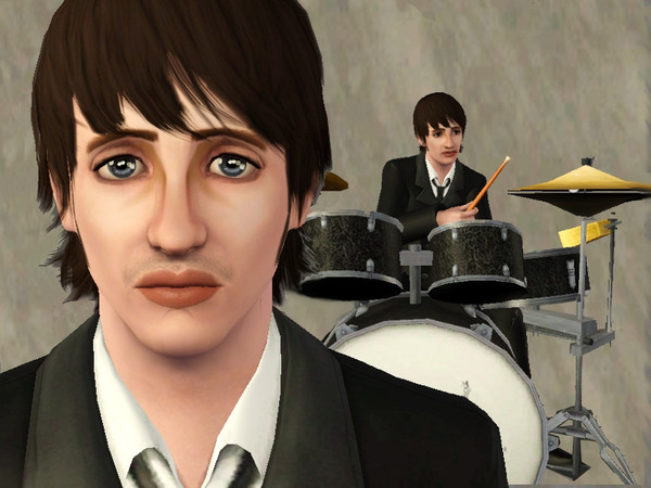 Sims 3 — Ringo Starr by babu357 — This is my version of Ringo Starr, one of my four favorite people. This Sim represents