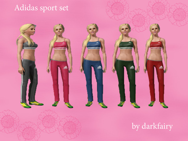 Sims 3 — Adidas_set Bottom by darkfairy2 — The bottom part of the picture from adidas,5 colours