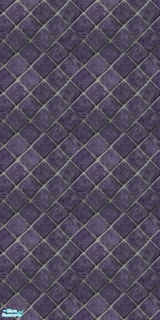 Sims 2 — Matchey Matchey in Purple - Wall by tamlfra — Simple recolor of a Maxis floor, that matches this entire set.