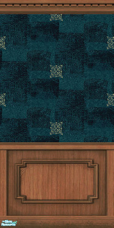 Sims 2 — Celtic Square Blue by Halfcreek — created by Halfcreek