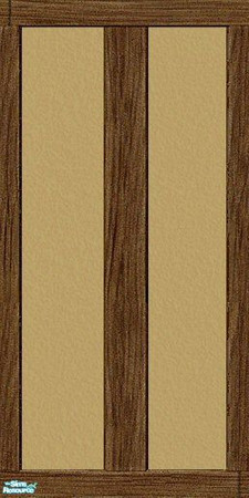 Sims 2 — Maxis Match Sunshine Stucco with Timbering by Helenloki — Matches existing Maxis wall. Enjoy.