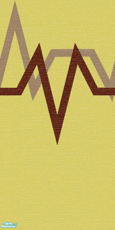 Sims 2 — Wave Set - Wave04wall by hells_pardon — Part of the 9 peice Wave Set. The set includes 5 walls in various colors