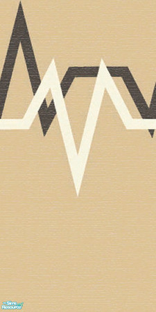 Sims 2 — Wave Set - Wave01wall by hells_pardon — Part of the 9 peice Wave Set. The set includes 5 walls in various colors