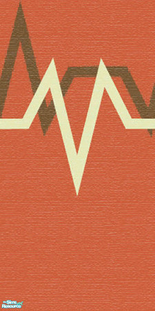 Sims 2 — Wave Set - Wave05wall by hells_pardon — Part of the 9 peice Wave Set. The set includes 5 walls in various colors