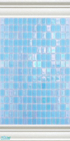Sims 2 — SparklingBabyBluetilewall by mmbunny — sparkling baby blue tile wall..yes it\'s true.