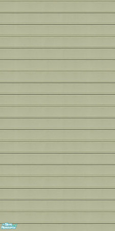 Sims 2 — Curved Green Siding by Halfcreek — created by Halfcreek