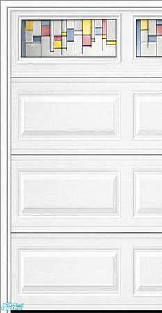 Sims 2 — Mama D\'s WM Garage Door 0006 - Left by mamads32209 — WM Garage Door 0006 - Left Panel