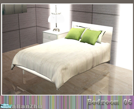Sims 2 — Huabanzhu Bedroom 06 - Doublebed by huabanzhu — 