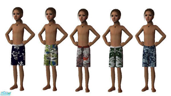 Sims 2 — Swimsuit Collection for Boys by giasims — Swimsuit Collection for Boys.