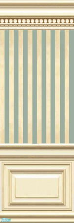 Sims 2 — jsf2PLEP411FBBlueGreenSheen by jsf — Newly improved ParkLane panels and mouldings hold stripes of blue green and