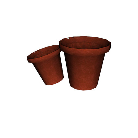 Sims 3 — Shabby Chic Tres Outdoor Pots by TheNumbersWoman — A bit of shabiness yet sort of Chic. By RicciNumbers at TSR.