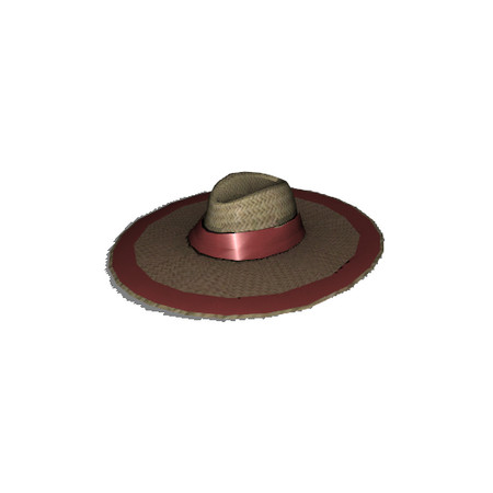Sims 3 — Shabby Chic Tres Outdoor Hat by TheNumbersWoman — A bit of shabiness yet sort of Chic. By RicciNumbers at TSR.