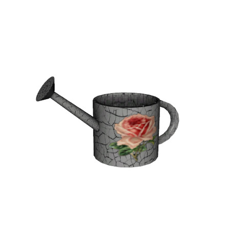 Sims 3 — Shabby Chic Tres Outdoor Watering Can by TheNumbersWoman — A bit of shabiness yet sort of Chic. By RicciNumbers