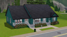 Sims 3 — Small House 02 by bouich29 — 3 bedrooms, 1 bathroom NO CC 