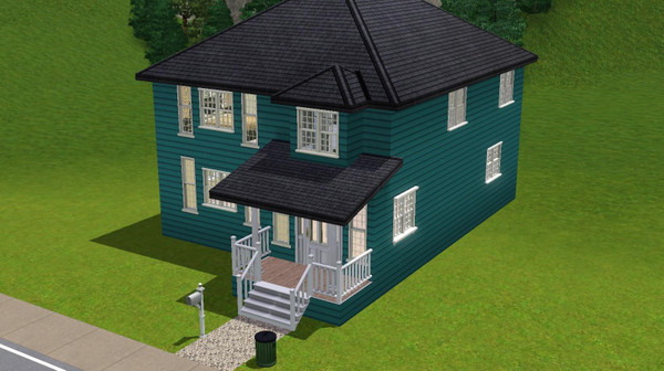 Sims 3 — Small House 03 by bouich29 — 3 bedrooms, 2 bathrooms NO CC