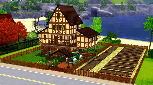 Sims 3 — Sunflower Barton by egle939 — This is perfect if you want to grow plantation!Jointly with nature fill ur land
